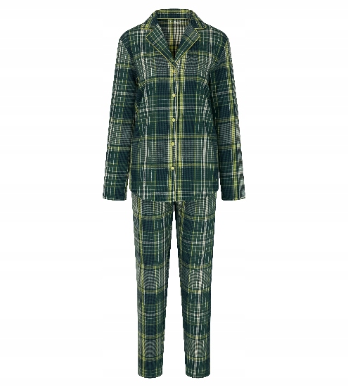 Dvoudílné dámské bavlněné pyžamo Triumph Boyfriend Pw X Checks 42