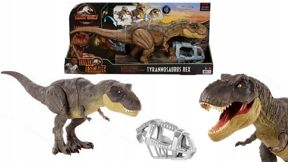 

Dinozaur T-Rex Miażdżący krok Jurassic World 54cm