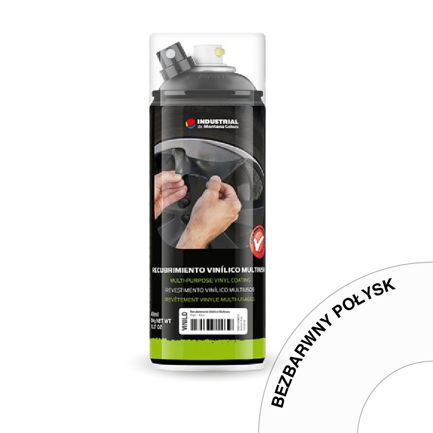 

Guma w sprayu, folia 400ml Mtn bezbarwny