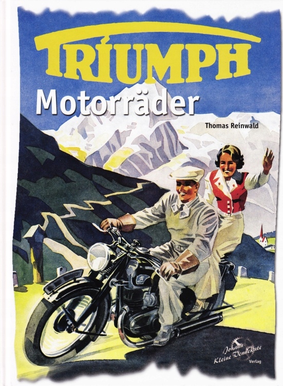 Motocykle Triumph (niemieckie) 1903-1957 duży album historia Reinwald