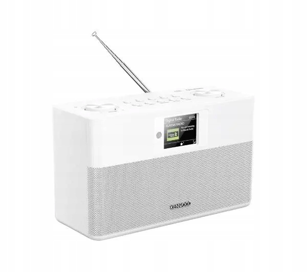 Radioodbiornik Kenwood CR-ST80DAB-W Fm Dab+ Bluetooth Budzik Pilot Białe