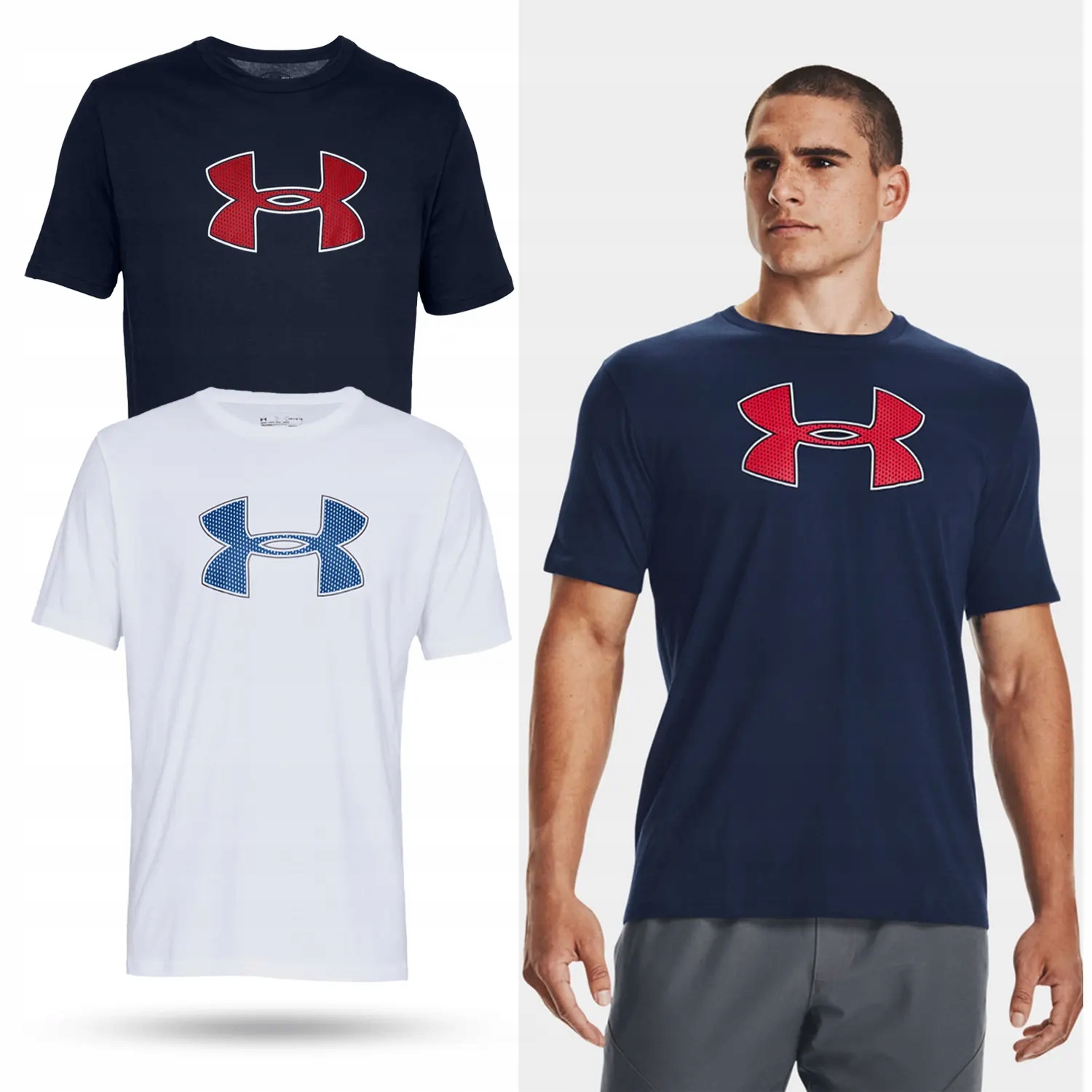 

Koszulka Męska Under Armour T-shirt 1329583 Zestaw
