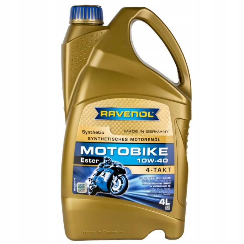 Ravenol Motobike 4T 10W40 4L syntetyczny olej motocyklowy