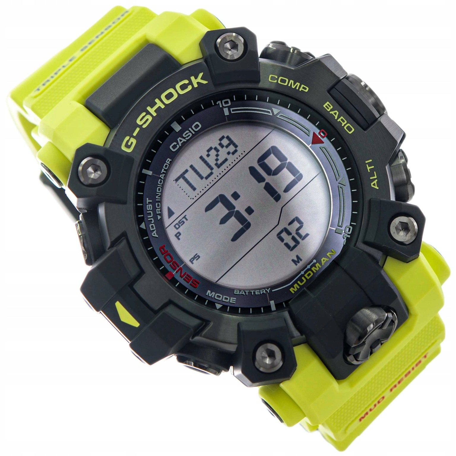 Pánské Hodinky Casio GW-9500MRY-1A9ER Mudman Solární Wave Ceptor Kompas
