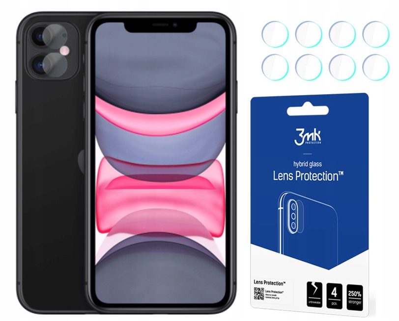 

3MK Szkło na Obiektyw Lens Protection do iPhone 11