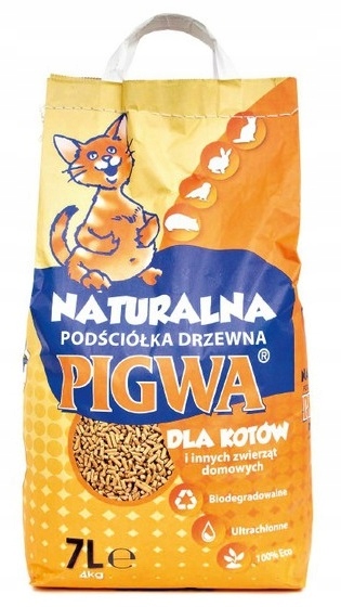 Levně 2x Kdoule dřevěná stelivo s podestýlkou pro kočky a hlodavce 7L