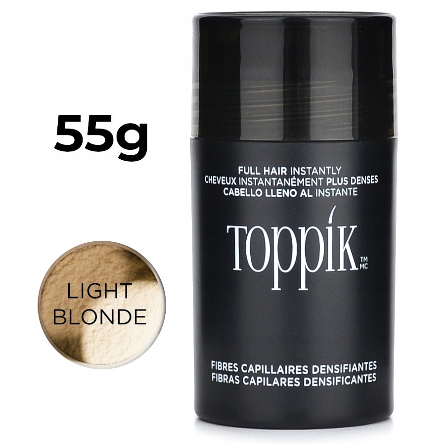 Toppik Vlákna na vlasy Hair Building Fibers 55 g Light Blonde
