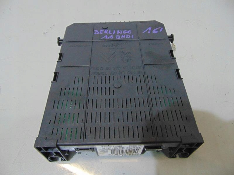 SKRZYNKA BEZPIECZNIKÓW BSI BERLINGO III 1.6 BHDI