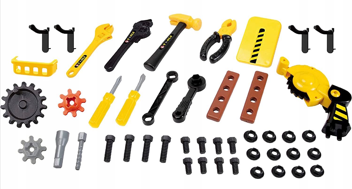 EDUKACYJNA ZABAWA DLA NAJMŁODSZYCH WALIZKA WARSZTATOWA KREATYWNA ZABAWA Seria Tools