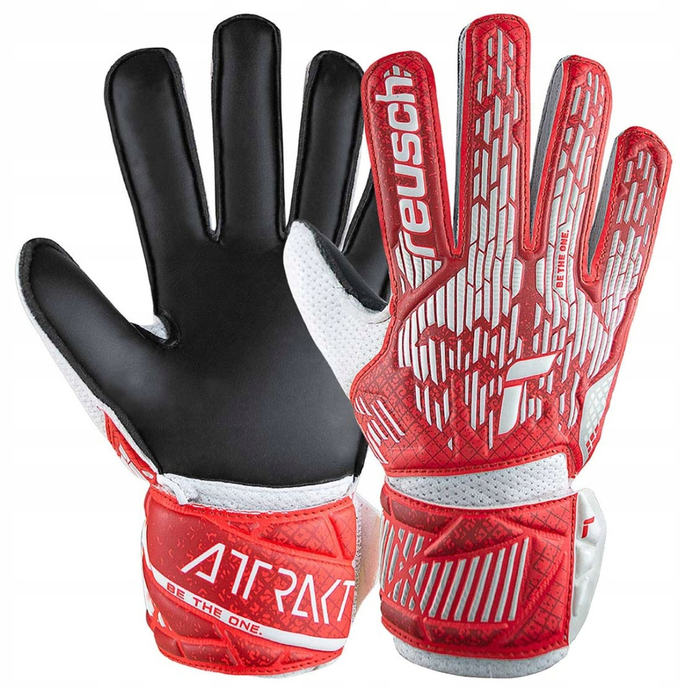 Rękawice bramkarskie Reusch Attrakt Solid Junior #5