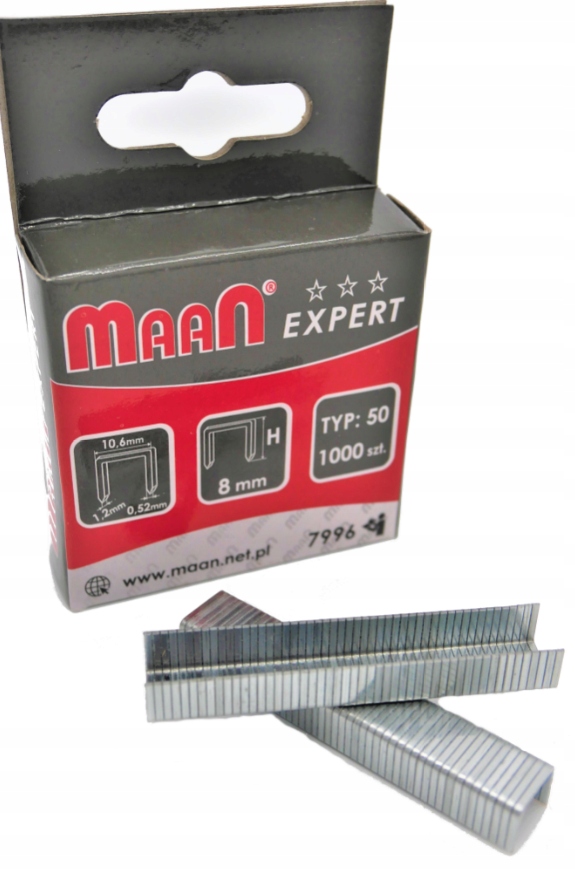 

Zszywki T-50 wys 12 mm Expert
