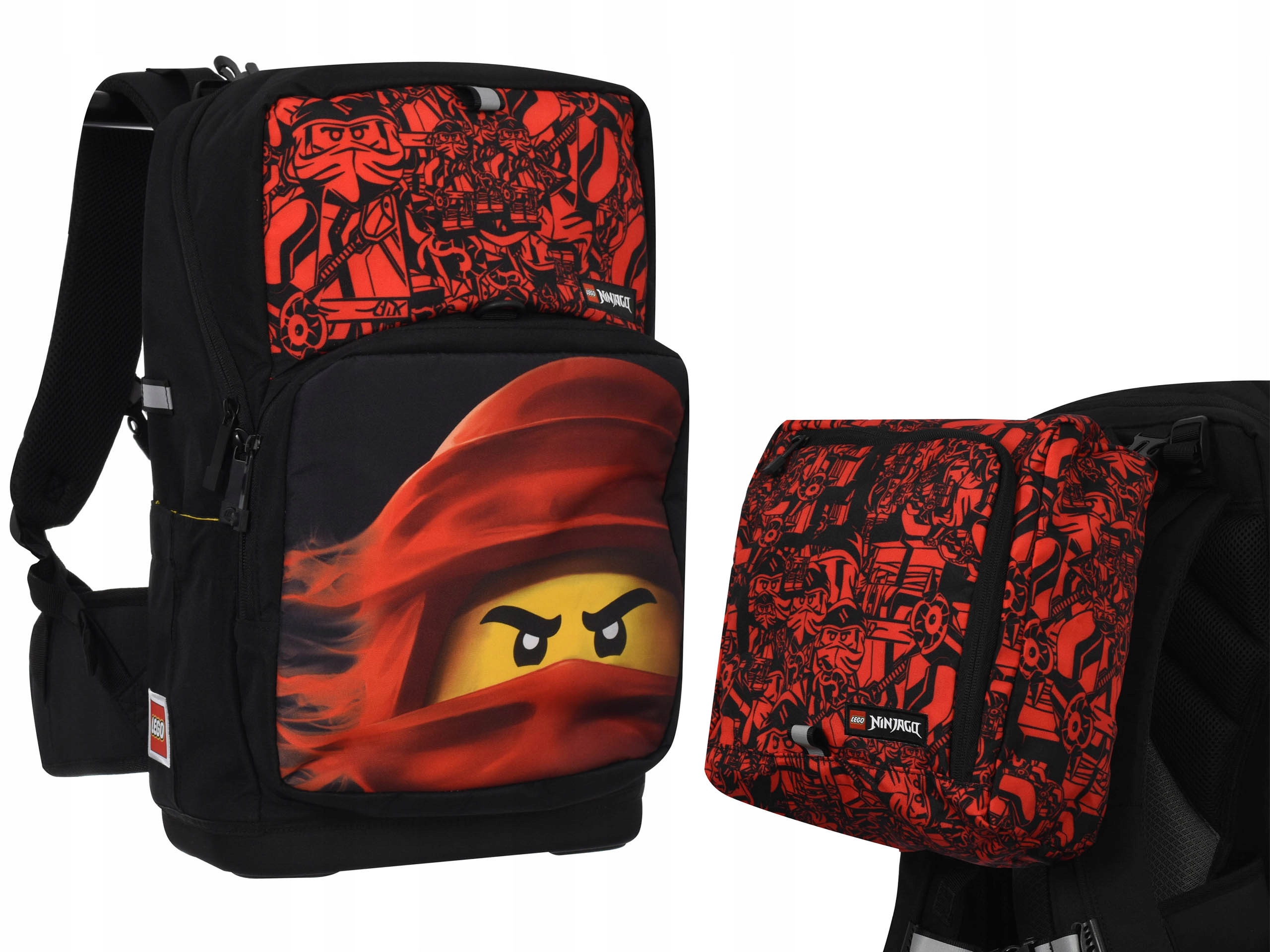 Lego Plecak Szkolny Optimo Plus Ninjago Kai 20213-2202