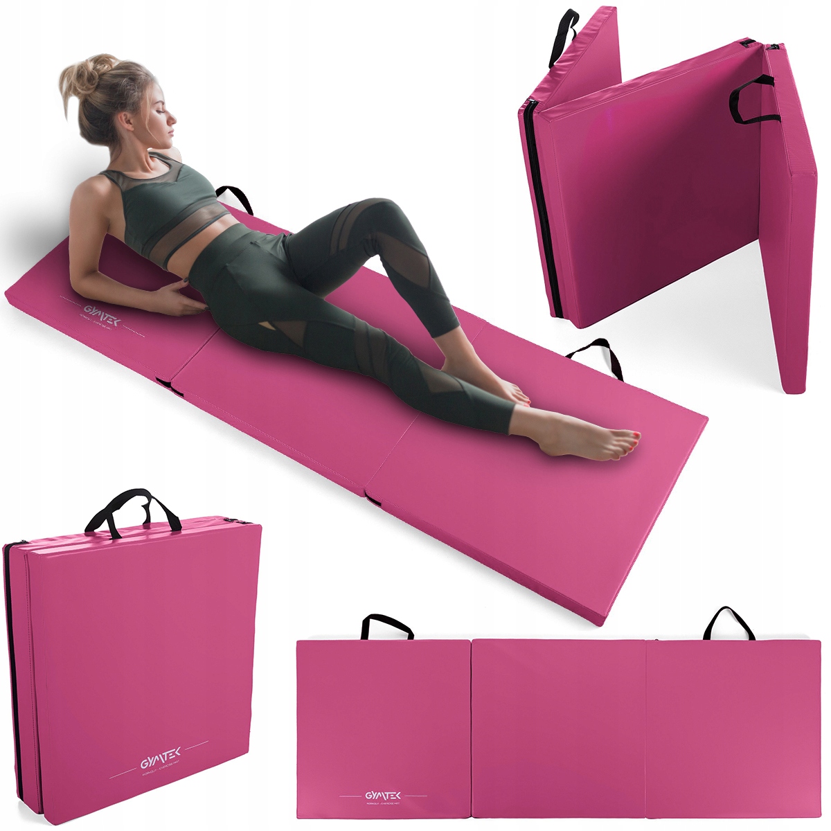 Matrace Pro Fitness Skládací Triple 180x60x5CM Gymtek
