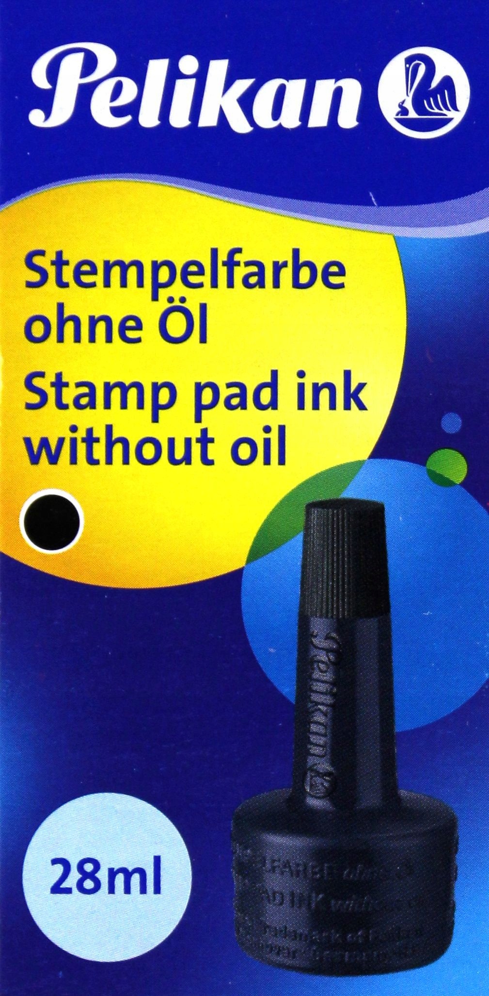 TUSZ DO STEMPLI 28 ML CZARNY