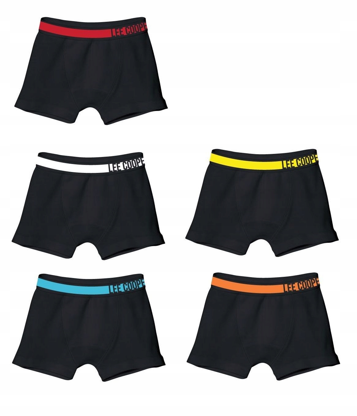 

Bokserki majtki Lee Cooper komplet 5 Par XL Z2