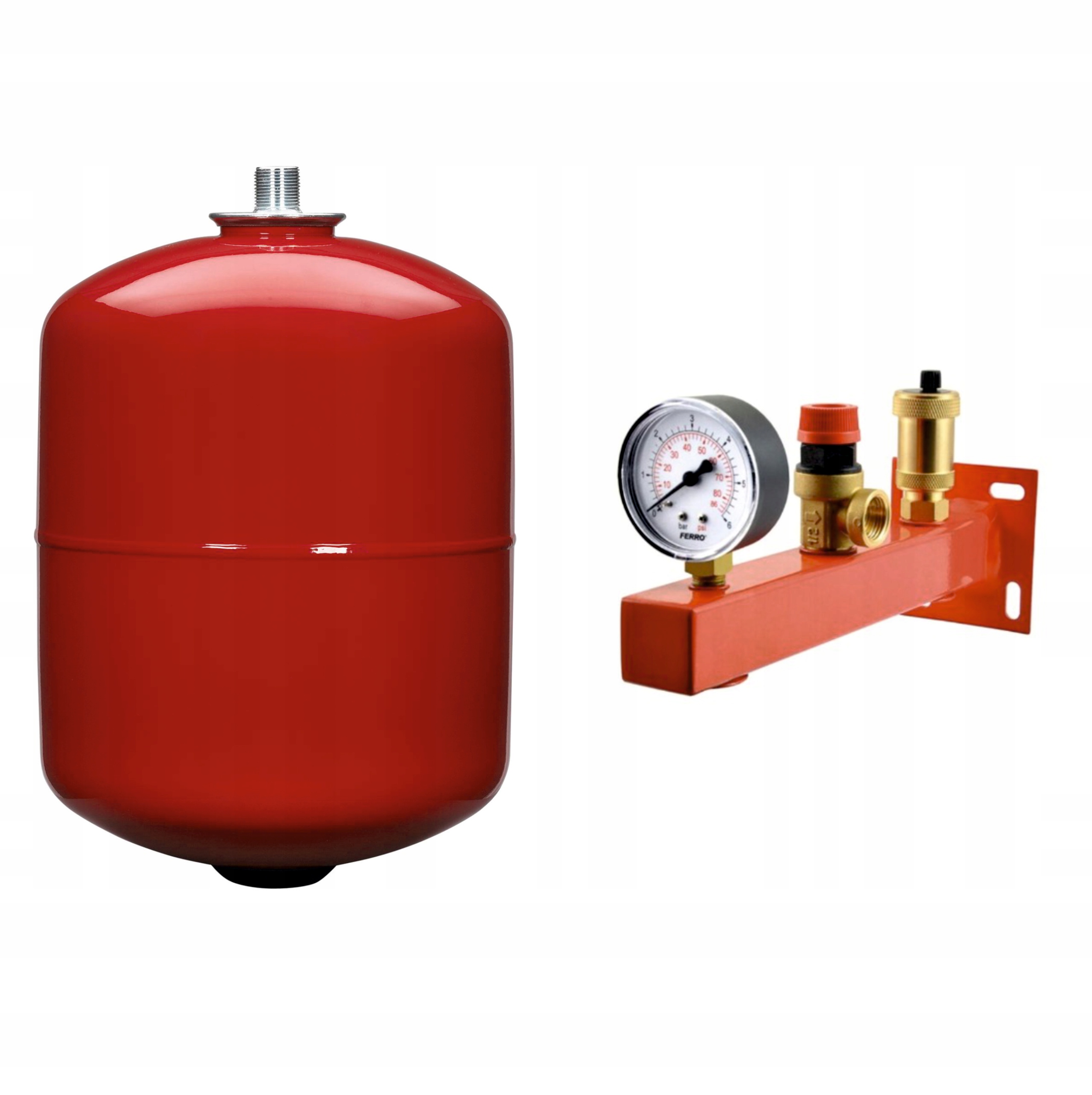 ZESTAW NACZYNIE WZBIORCZE C.O. 35 L GRUPA 3 BAR S.