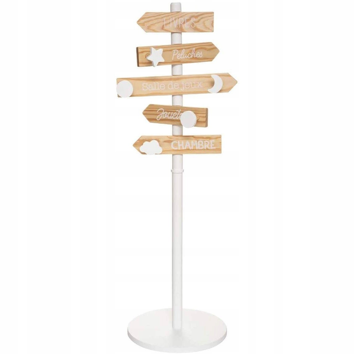 

Wieszak Dla Dzieci Drewniany Dekoracyjny 114x35 cm