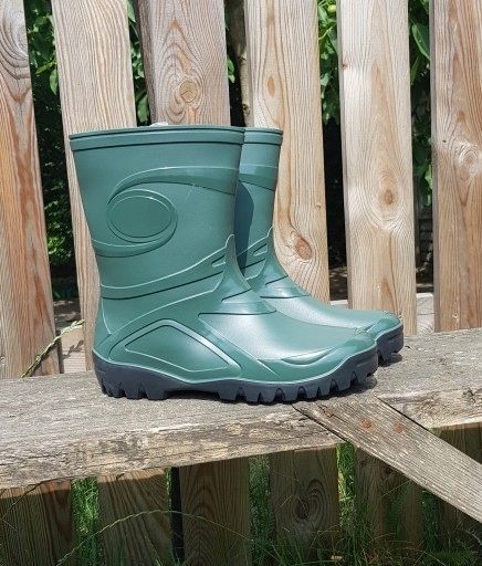 Kalosze młodzieżowe Demar Young 2 zielone, Obuwie deszczowe r. 42 Kod producenta 420