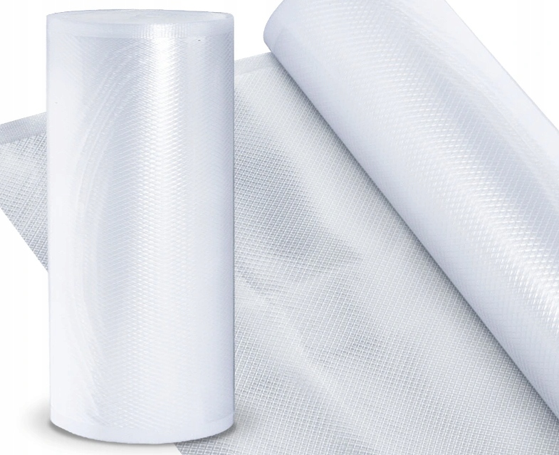 FOLIA DO ZGRZEWARKI PRÓŻNIOWEJ PAKOWANIA PRÓŻNIOWEGO RĘKAW 28cm ROLKA 6m