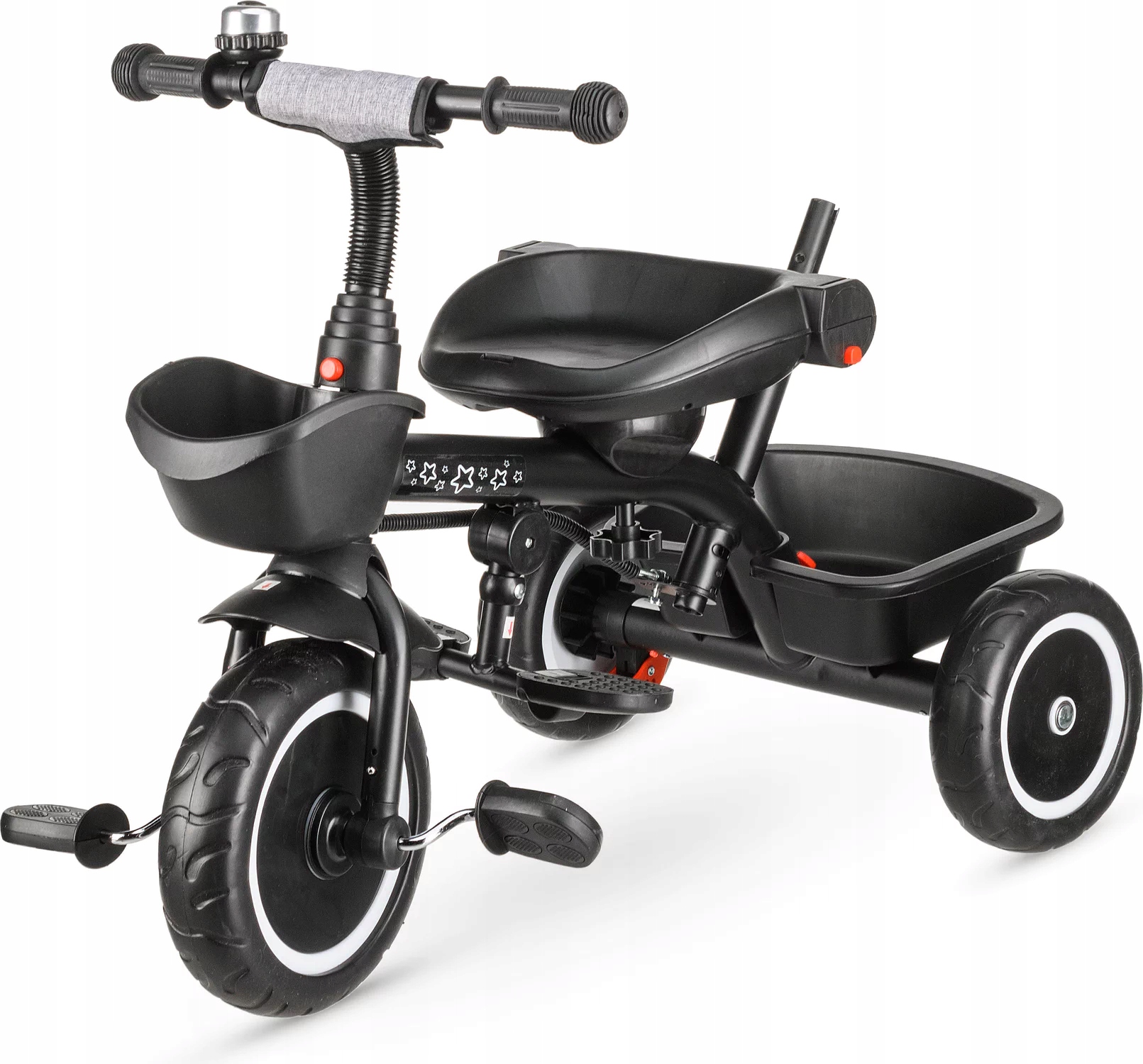 ROWEREK TRÓJKOŁOWY 3W1 OBRACANY Z RĄCZKĄ STARS Hamulec Tył