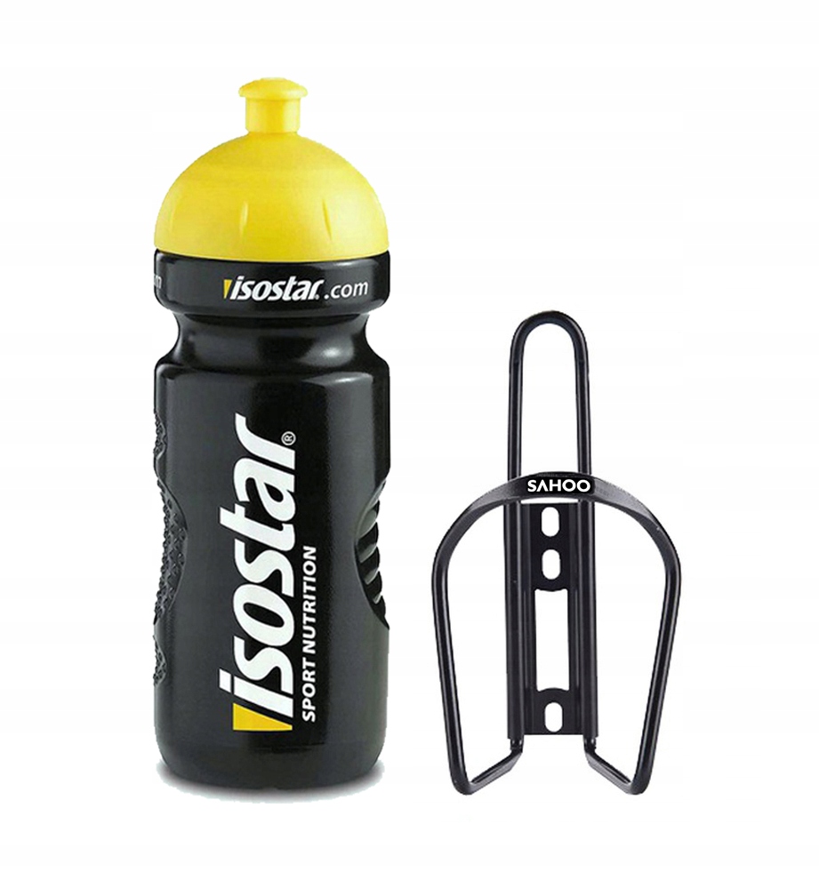 

Zestaw Rowerowy Bidon Isostar 650ML Koszyk Alu