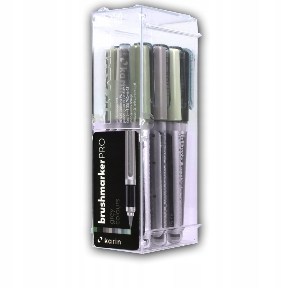 Brushmarker Pro Grey Karin 12ks 27C6