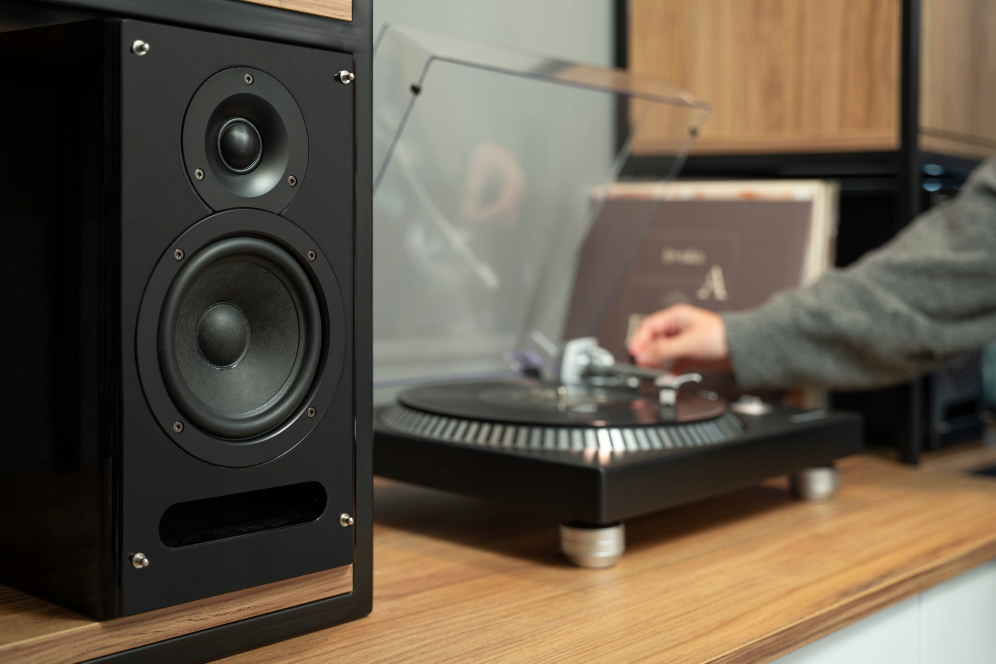 Gramofon Kruger&Matz nagrywanie USB RCA igła OUTLET Typ wkładki elektromagnetyczna (MM)