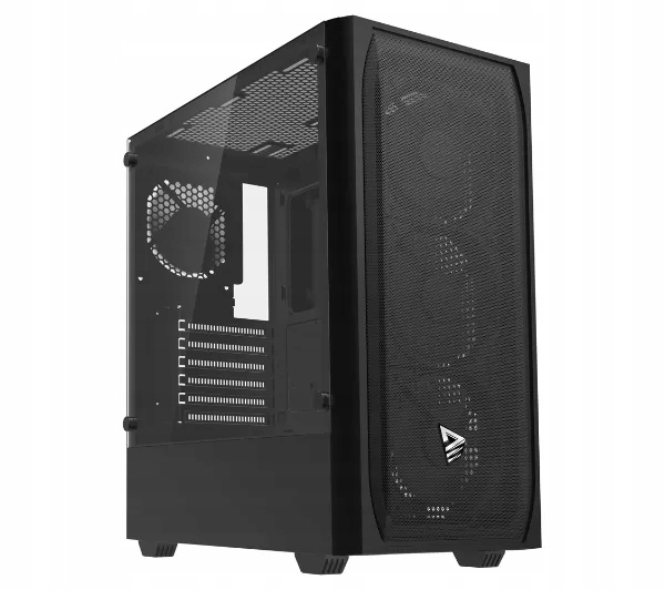 Obudowa do komputera Savio Noctis Flow X1 Midi Tower Atx Okno Czarna