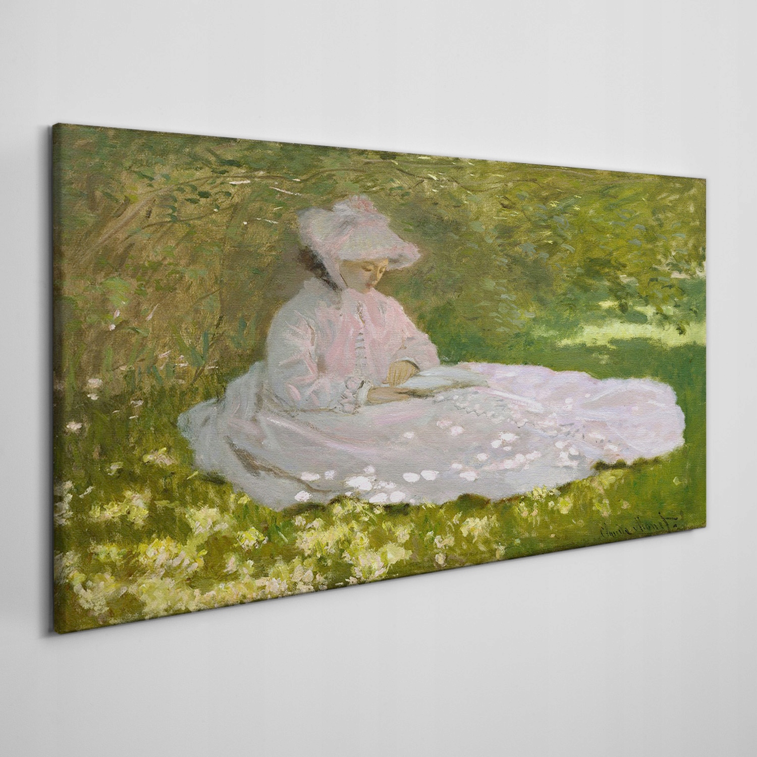 

Ścienny fotoobraz na płótnie Wiosna Monet 120x60
