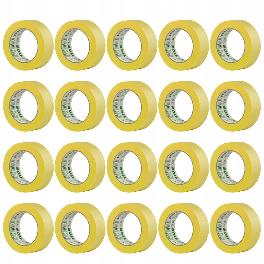 BOLL TAŚMA PAPIEROWA LAKIERNICZA DO 80°C 38MM 50M