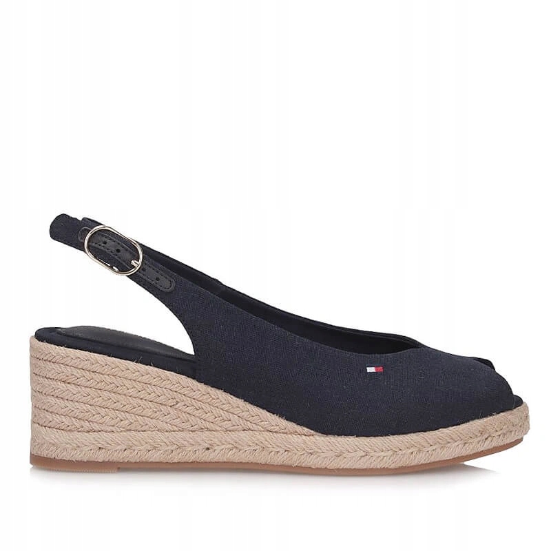 Dámské sandály Tommy Hilfiger FW0FW09228DW6W8A MID Wedge space blue