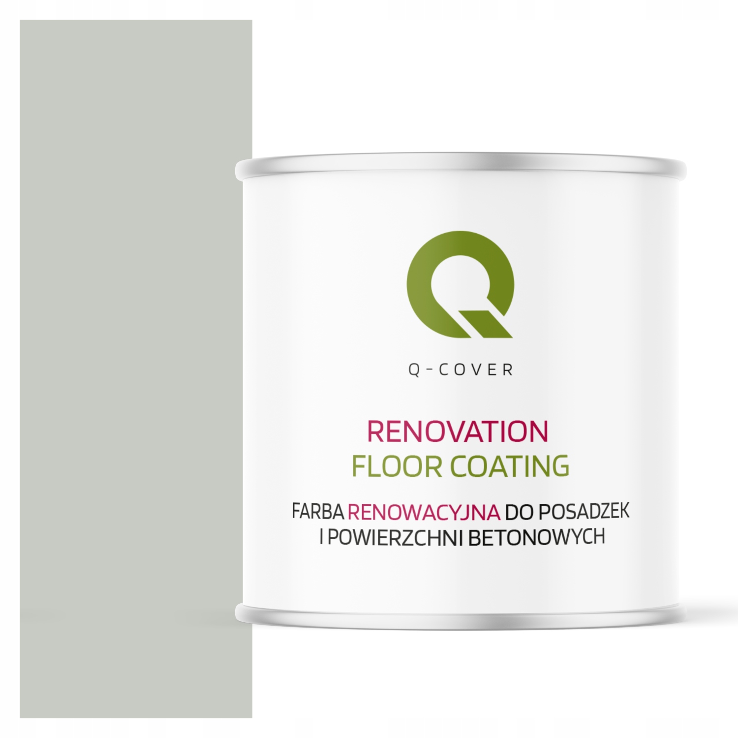 Farba Na Renováciu Betónových Podláh Garáž Biela Papyrus Ral 9018 Polomatná 2,5 L