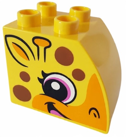 

Lego Duplo 11344pb007 Klocek żyrafa Nowy (15g)
