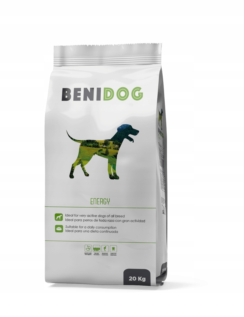 Levně Nugape Beni Dog Energy krmivo pro aktivní psy 20 kg