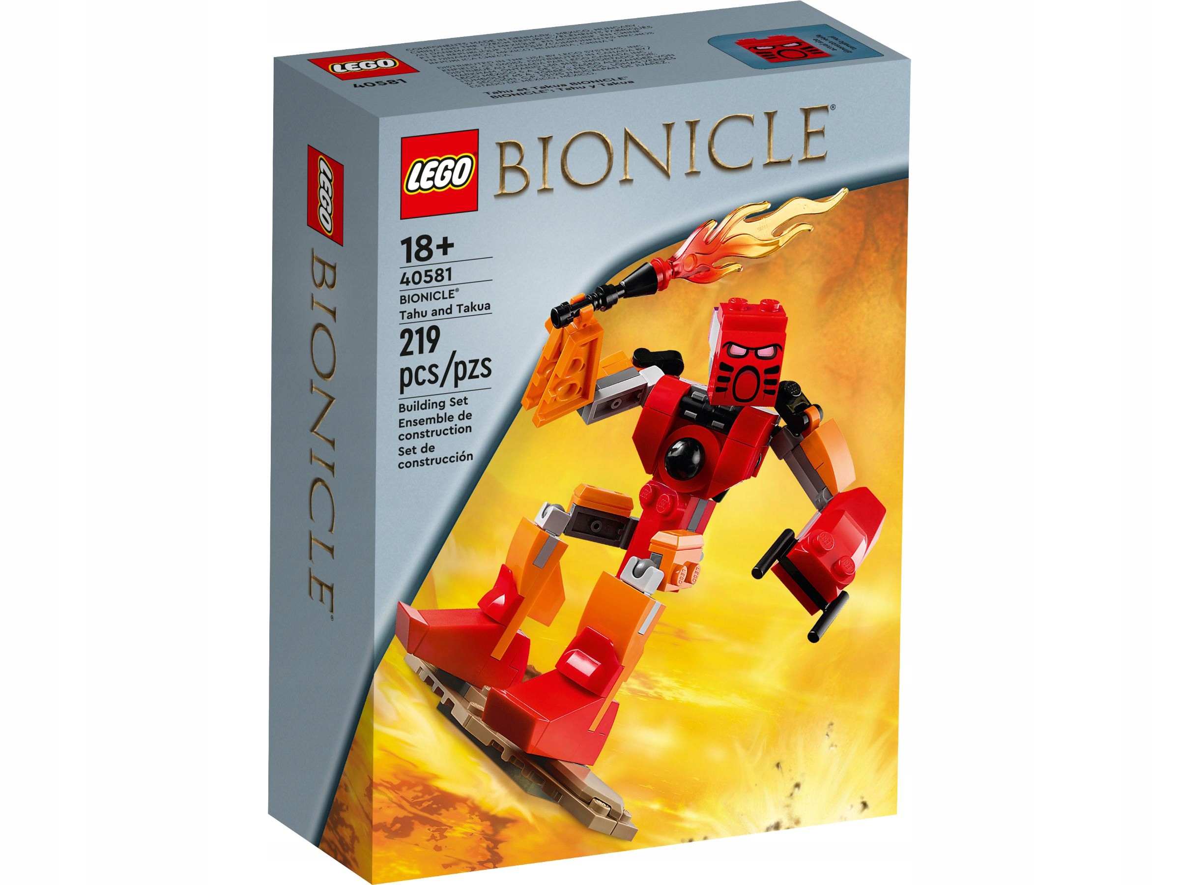 

Lego 40581 Bionicle Tahu i Takua Nowe Klocki