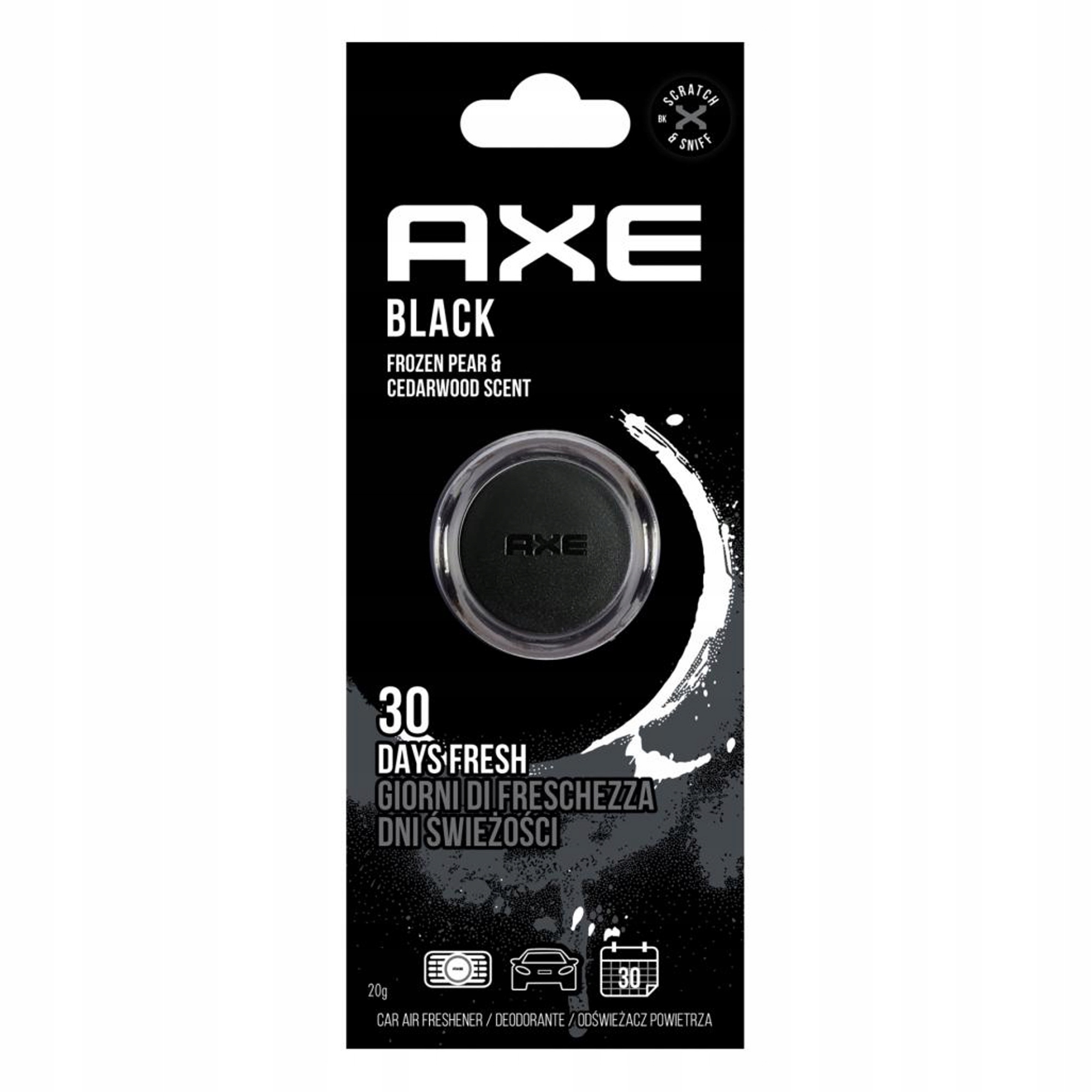 AXE VENT MINI ZAPACH SAMOCHODOWY BLACK