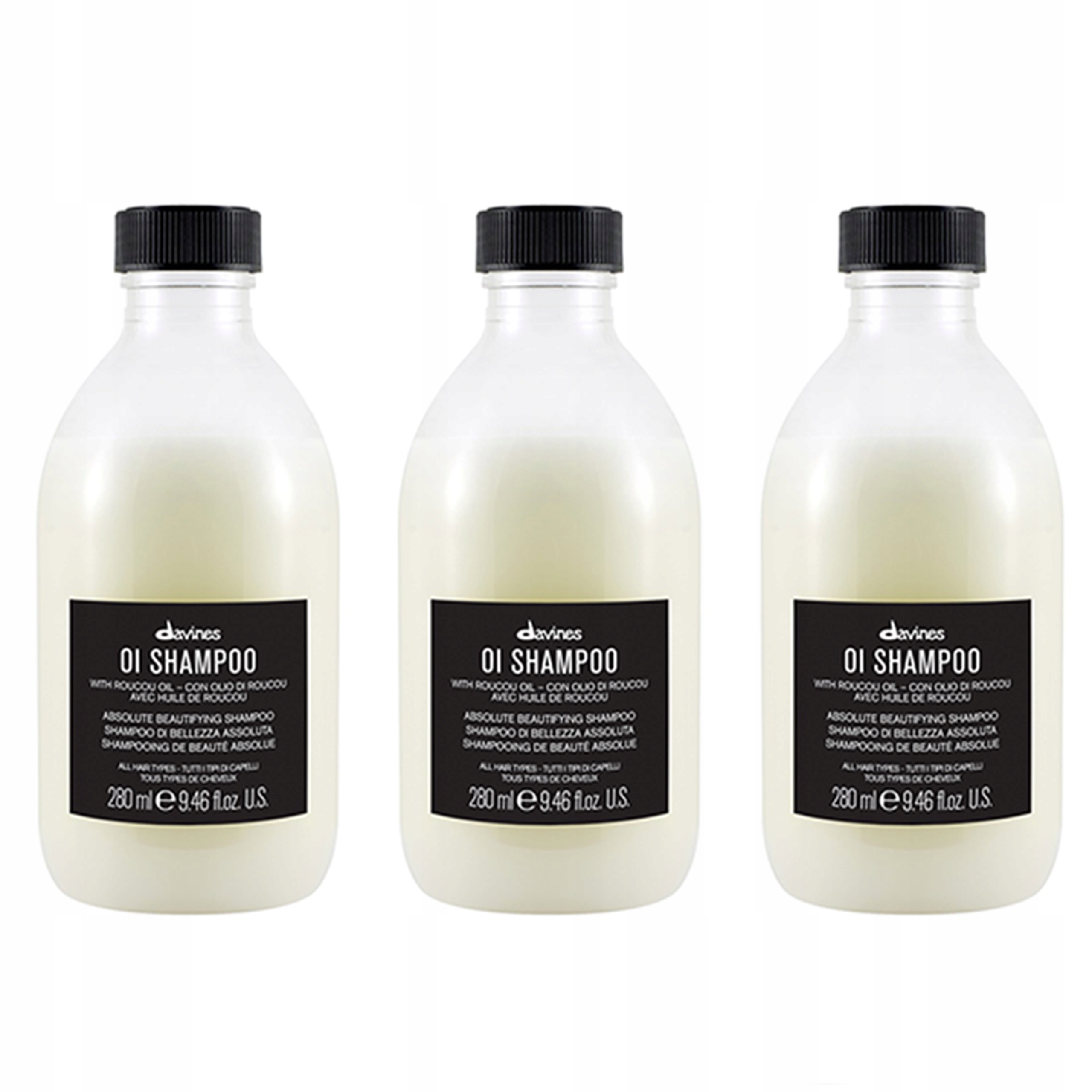 Davines Oil Hair Set Šampon 3X280ML