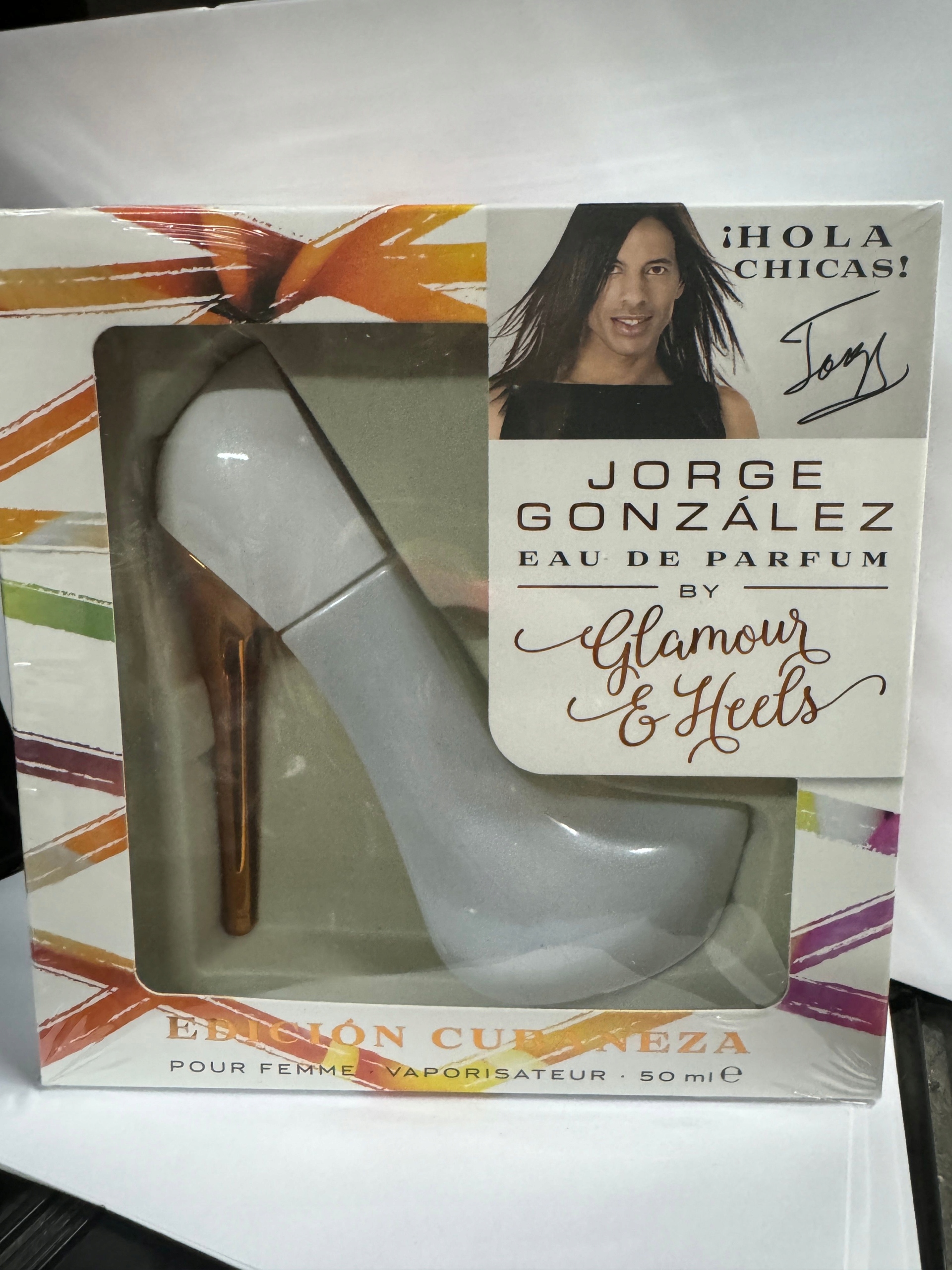Jorge Gonzalez Parfum Roter Schuh High Heels Glamour And Heels