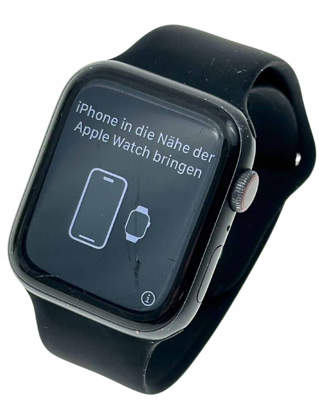 Apple Watch series 5 A2157 44mm cellular space grey szary Apple Watch series 5 A2157 44mm cellular space grey szary