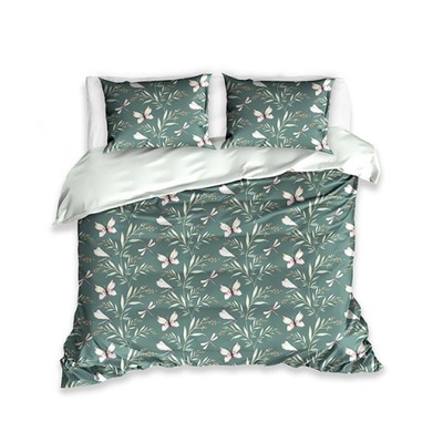 Pościel 200x220 Komplet Pościeli 2 Poszewki 70/80 Dwustronna Suwak