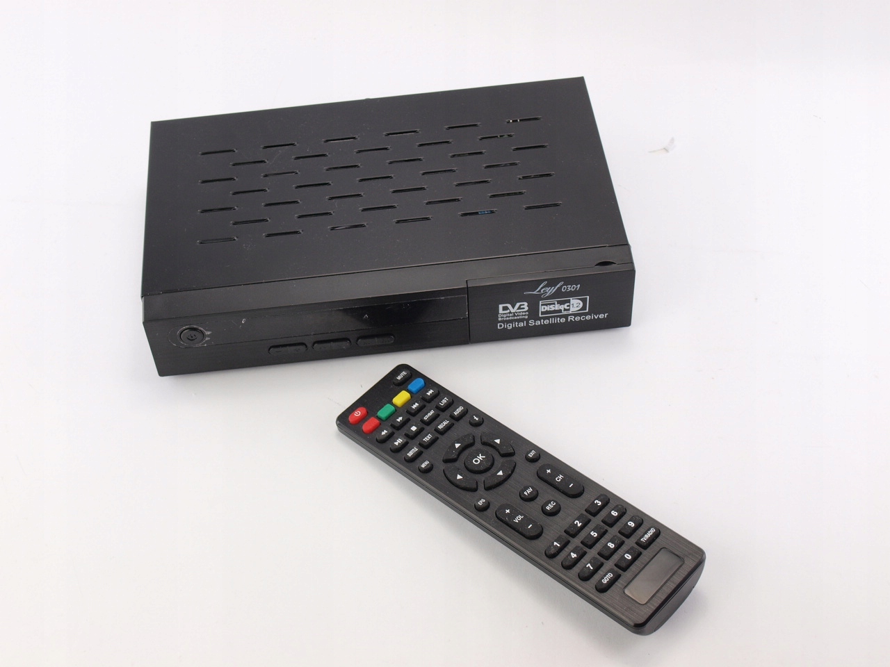 Dekoder Odbiornik satelitarny Leyf-0301 Marka Leyf