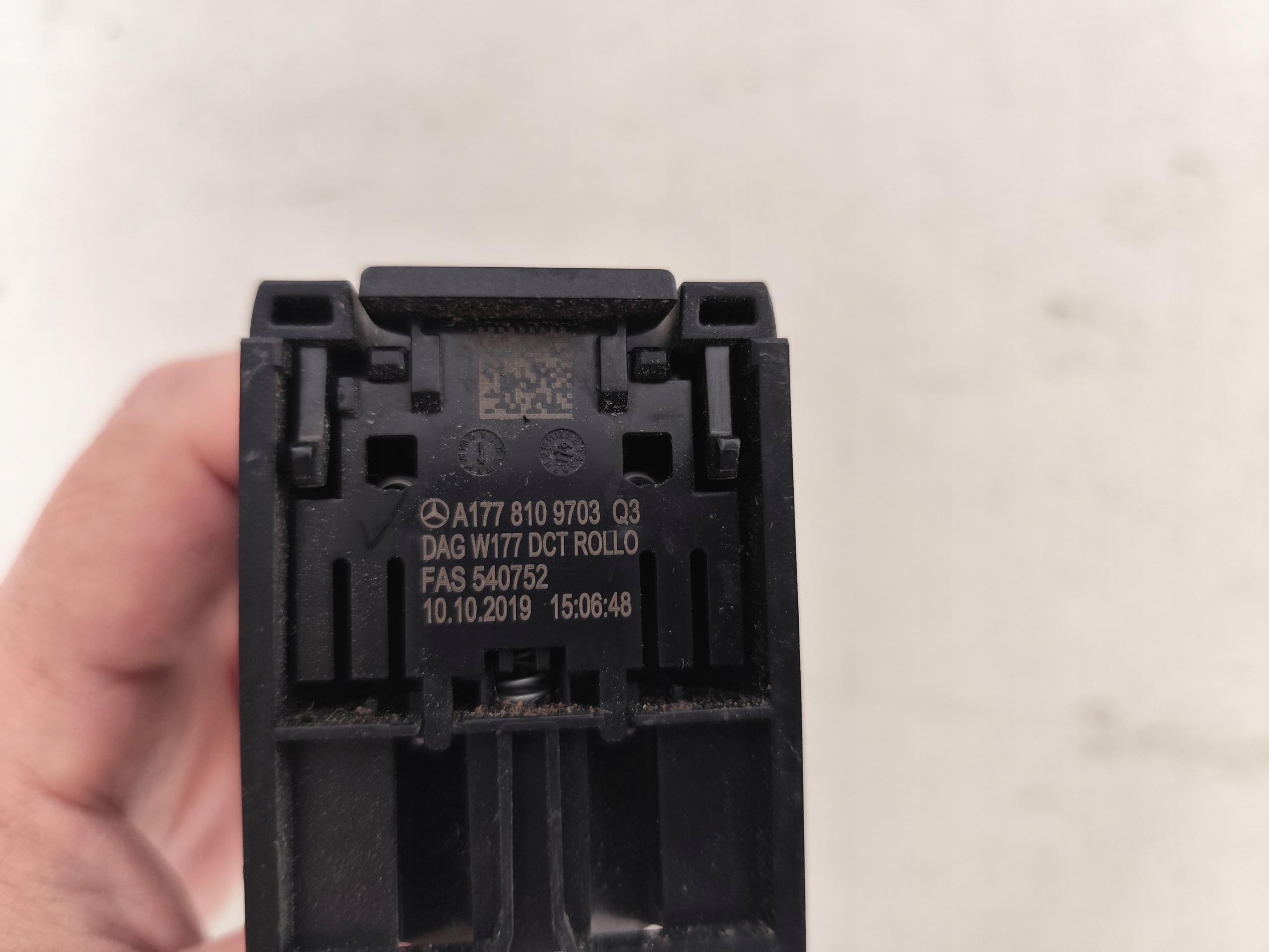 MERCEDES W118 2019R. bracket for KUBEK A1778109703
