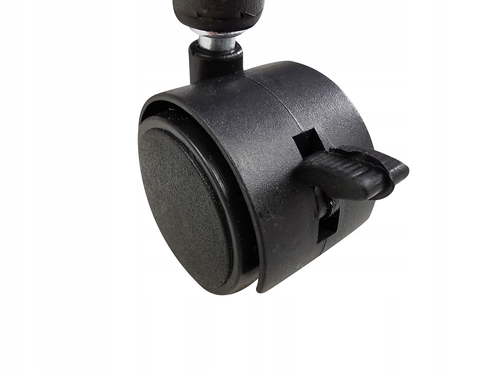 MOBILNY REGAŁ MOBILNA PÓLKA NA KÓLKACH Z BLOKADĄ 4 PÓŁKI 100CM CZARNY Marka Kontrast