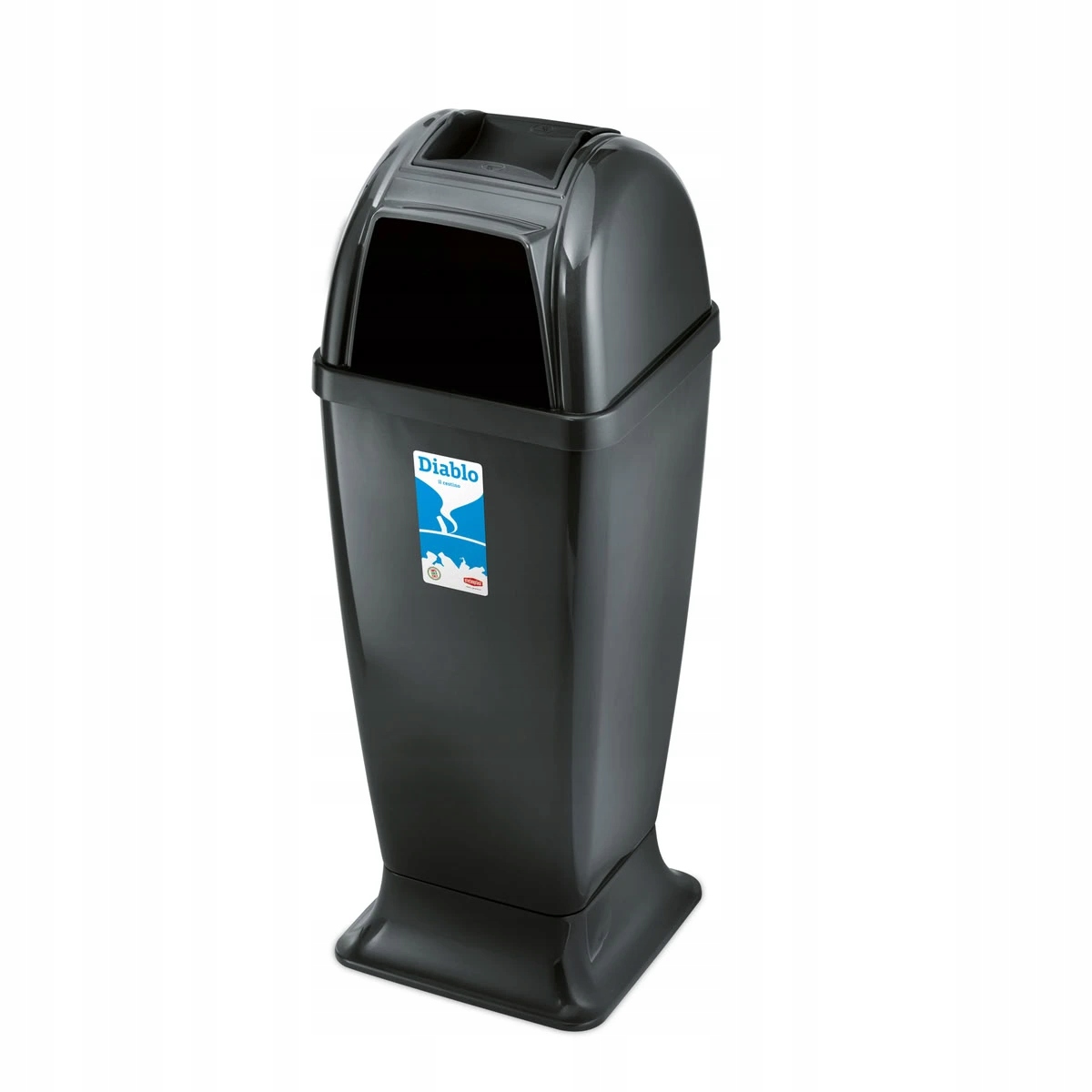 Levně Odpadkový koš Diablo 18 l s popelníkem