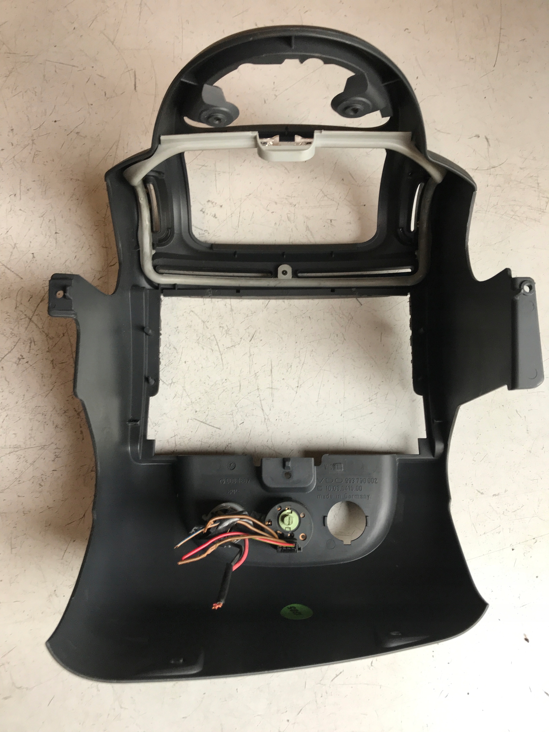 console frame central SMART FORTWO and 0001807