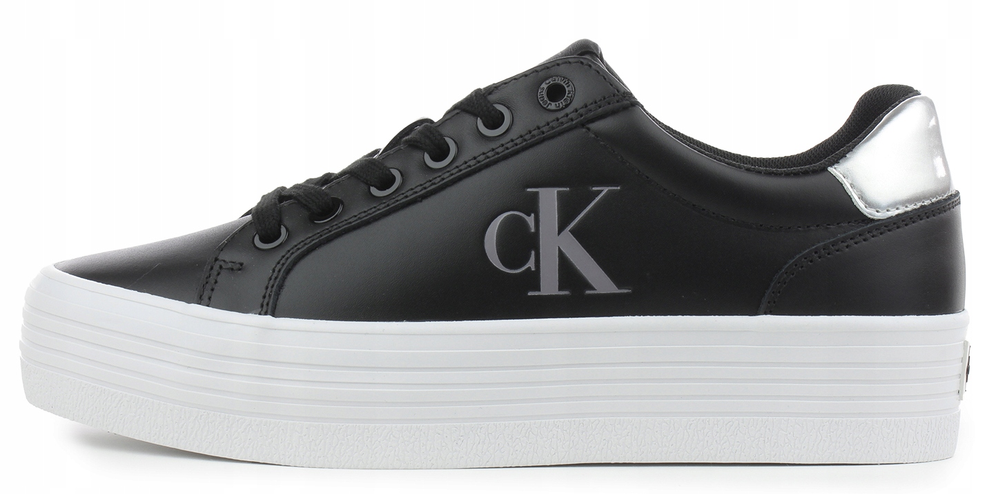 Calvin Klein Bold Vulc Flatf Laceup kůže vel 37