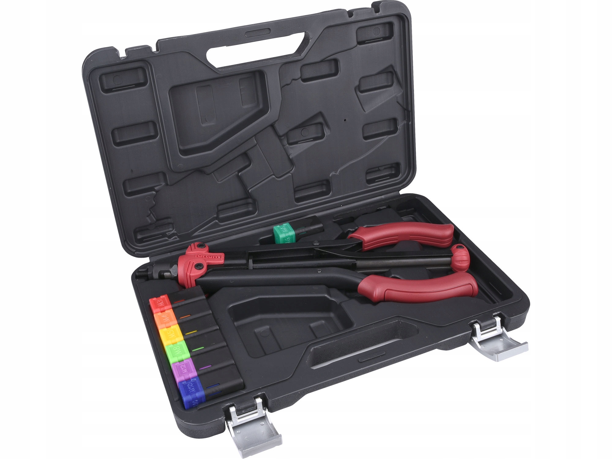 Nitownica do nitonakrętek dźwigniowa auto M3-M12 390mm FORTUM PROFESIONAL Zasilanie ręczne