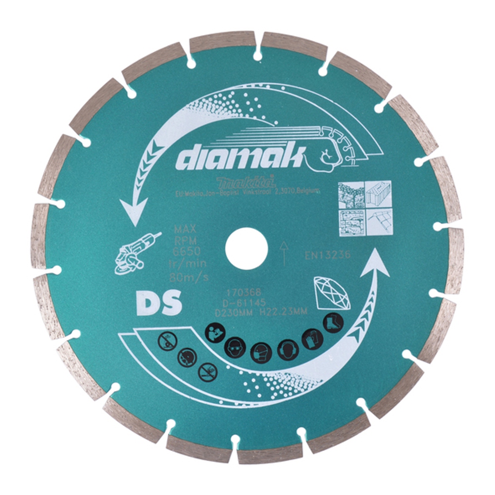 

Diamentowa tarcza do betonu Makita 230mm D-61145