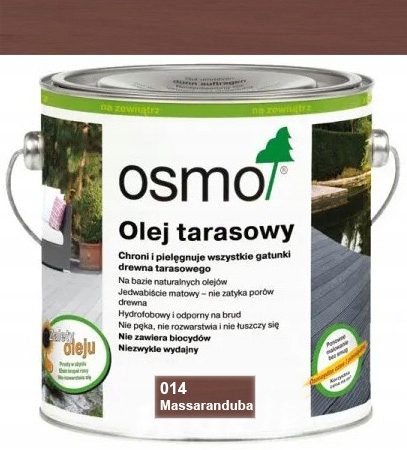 Osmo 014 Olej Do Tarasów Tarasowy Massaranduba 2,5L