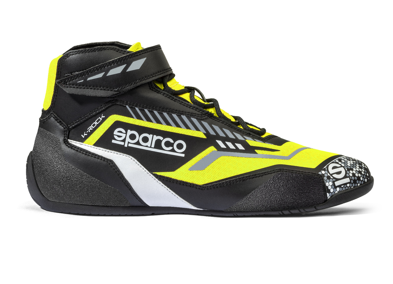 Kartingové boty Sparco K-rock, barva černo-žlutá, velikost 43